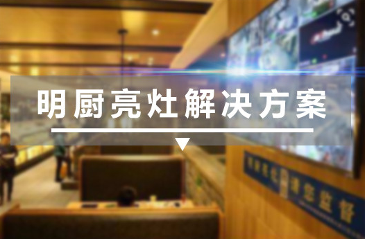快狐品牌名廚亮灶監(jiān)控顯示屏功能特點